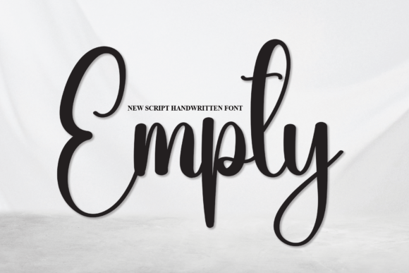 The Art of Personal Touch: Exploring the Empty Script Typeface