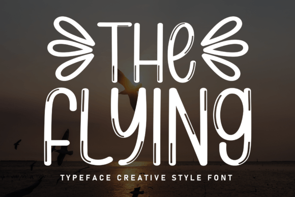 The Flying: A Handwritten Brush Font for Modern, Personal Design